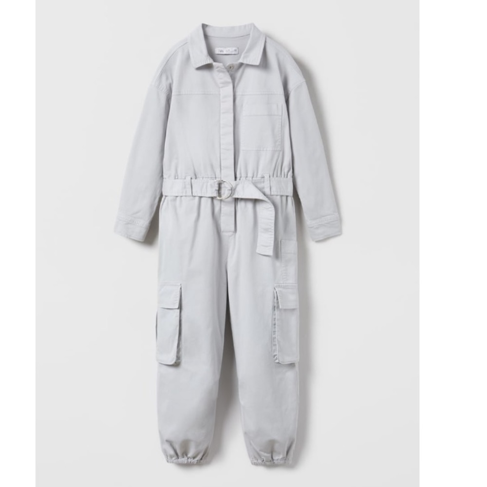 Zara multi pocket utility jumpsuit